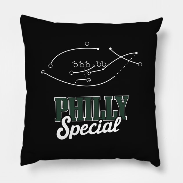Philly Special Pillow by TextTees