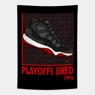 AJ 11 Retro Playoffs Sneaker Tapestry