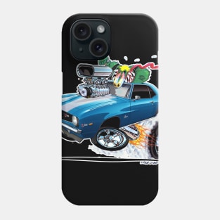 Z RATED 69 Camaro Blue Phone Case