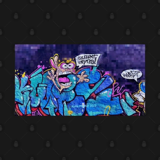 Screaming Graffiti Wall by Kater
