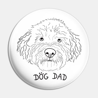 Dog Dad Pin