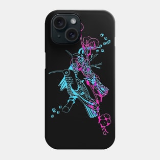 Cotton Hummingbird Phone Case