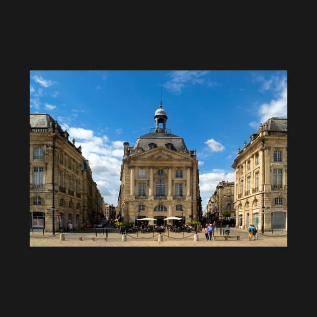 Place de la Bourse, Bordeaux, france centre of culture tourism by JonDelorme