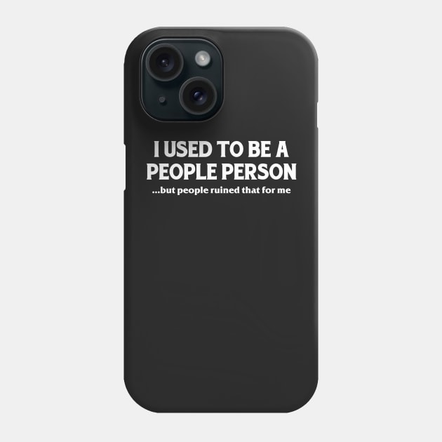 FUNNY PEOPLE PERSON Phone Case by Mariteas