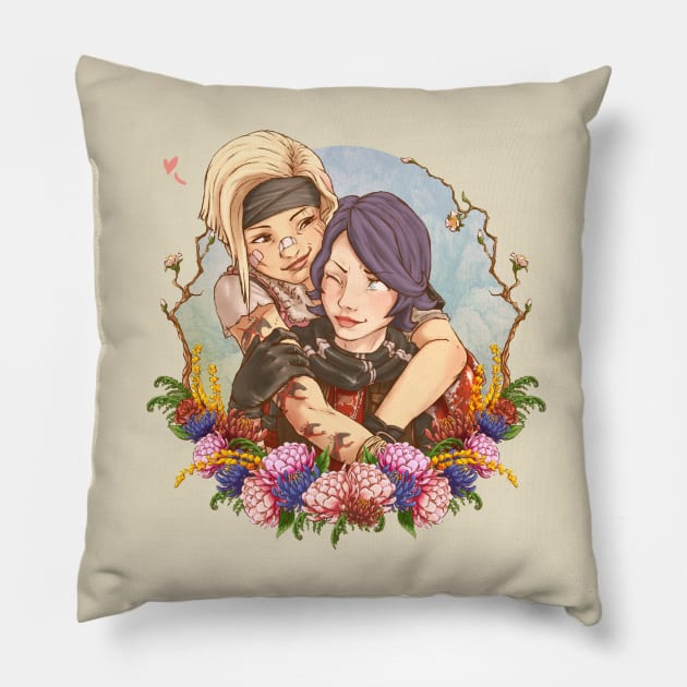 "My smoll Gladiator" Pillow by SUIamena