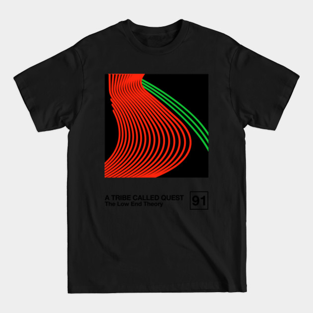 Disover The Low End Theory / Minimal Style Graphic Artwork Design - A Tribe Called Quest - T-Shirt