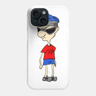 Cool Hip Hop Dude Comic Phone Case