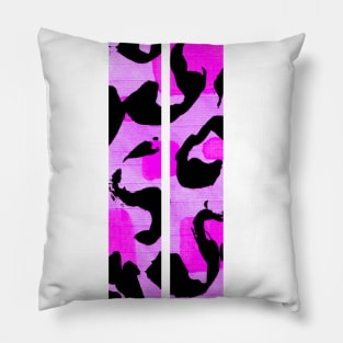 Copy of Letter i Watercolour Leopard Print Alphabet Pillow