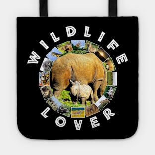 Wildlife Lover Rhino Calf Tote