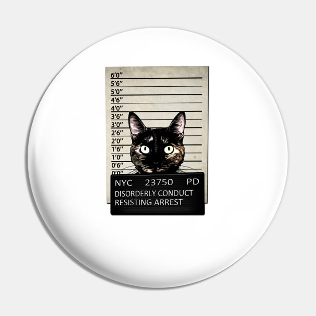 Kitty Mugshot Pin by Nicklas81