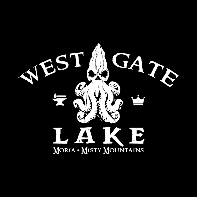 West Gate Lake (White) by Miskatonic Designs