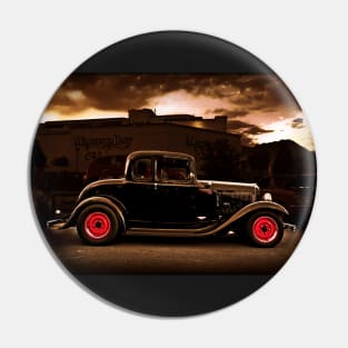 1932 black ford 5 window deuce coupe Pin