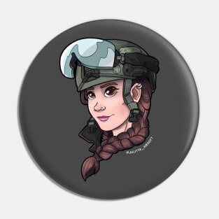 Julitta_Airsoft cartoon Pin