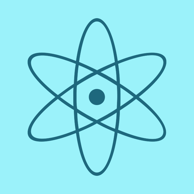 Atom - Teal Pattern by TheWildOrchid