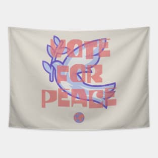 Vote for PEACE Tapestry