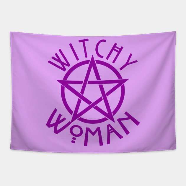 Witchy Woman Tapestry by Scarebaby