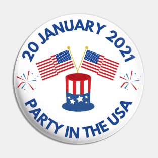 20 January Inauguration USA Presidential Inauguration Pin