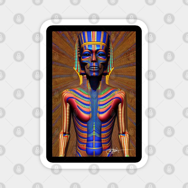 Ancient Deities 35 Magnet by Benito Del Ray