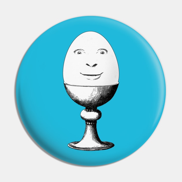 Egg Head Pin by SandraKC