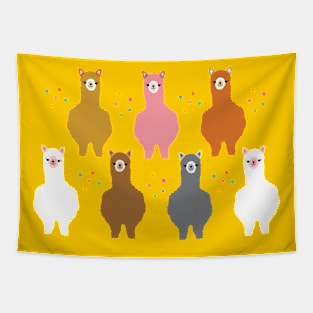 The Alpacas III Tapestry