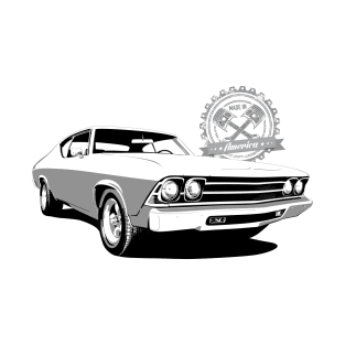 1969 Chevelle SS - Made in America T-Shirt