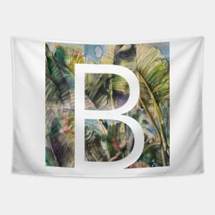 Letter B alphabet Tapestry