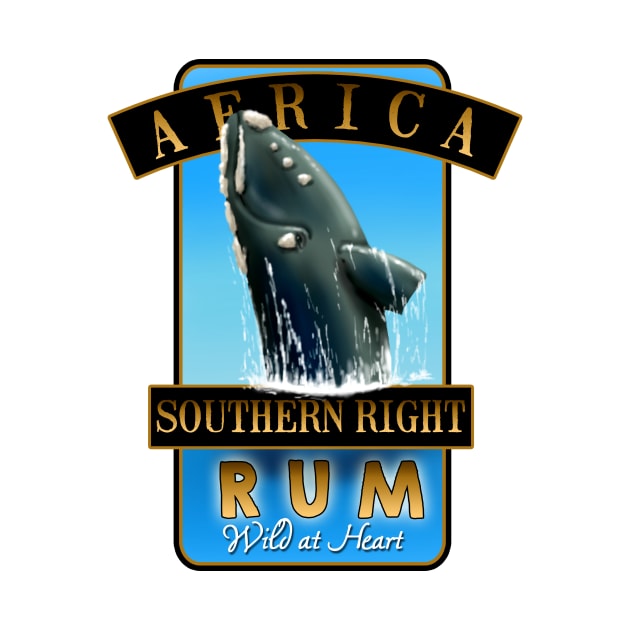 Afrca Southern Right Rum by StephenBibbArt