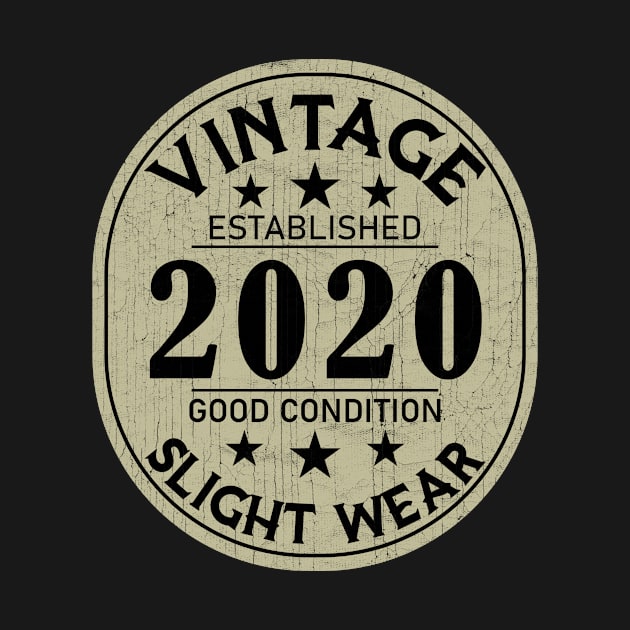 2020 Vintage - Good Condition Slight Wear by Stacy Peters Art