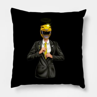 Dapper Yellow Pillow