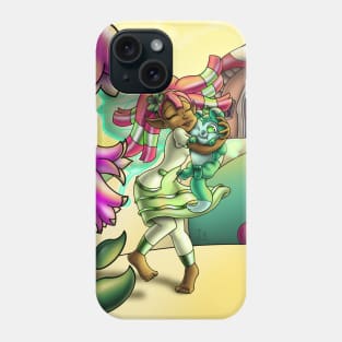 African American Fairy and Pet Phone Case