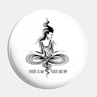 Yoga Meditation Shirt Pin