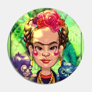 Frida Kahlo Pin