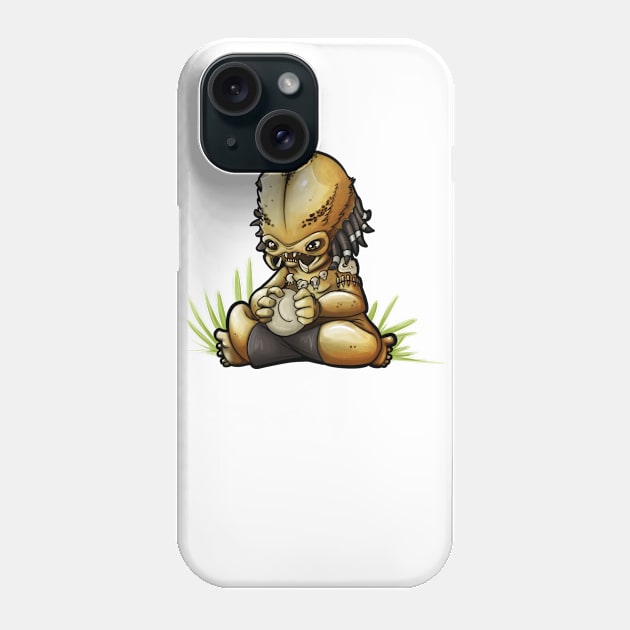 Little Predator Phone Case by NikiVandermosten