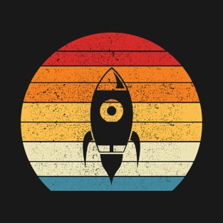 Rocket Vintage Retro 70's and 80's Funny T-Shirt