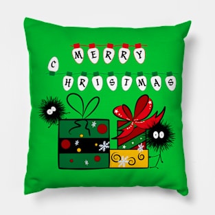 Christmas Monsters Pillow