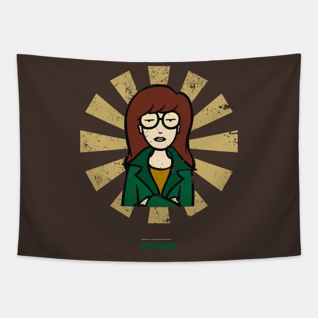 Daria Retro Japanese Tapestry by Nova5