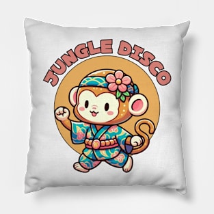 Dancing monkey Pillow