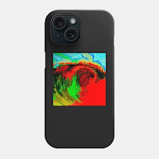 Hawaiian monster wave Phone Case