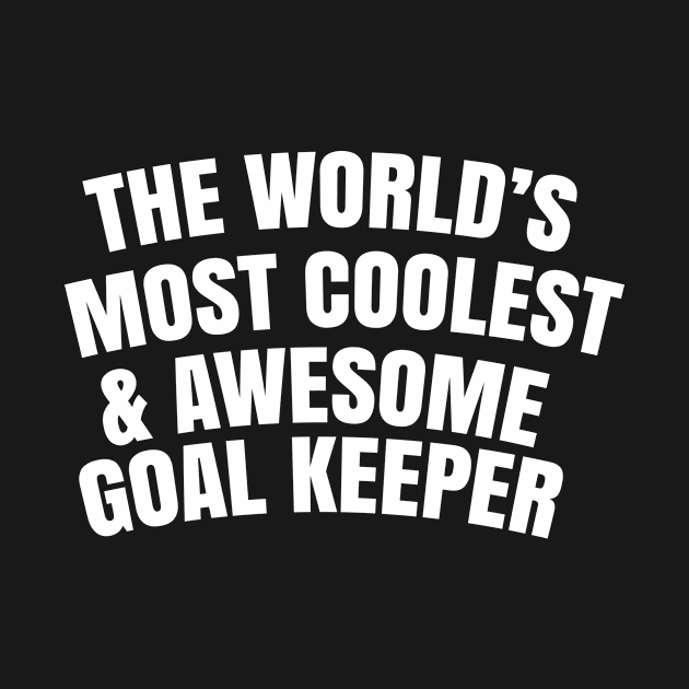 The world's most coolest and awesome football goal keeper by happieeagle