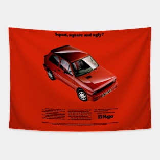 YUGO SUPERMINI - advert Tapestry