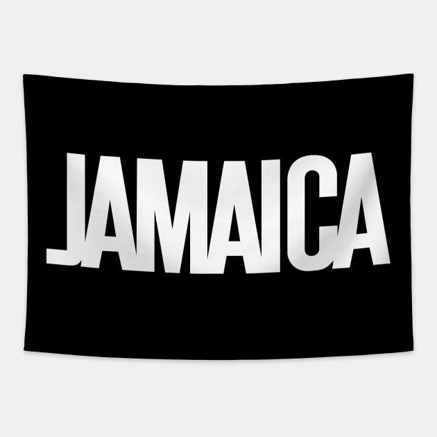 Jamaica Tourism Shirt (Light) Tapestry by Miss Upsetter Designs