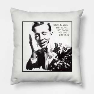 Bing Crosby Christmas Pillow