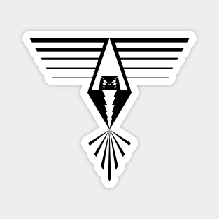 Thunderbird Triangle Lines Magnet