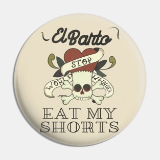 El Barto's Rebellion Pin