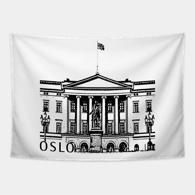 Oslo Tapestry by TravelTs