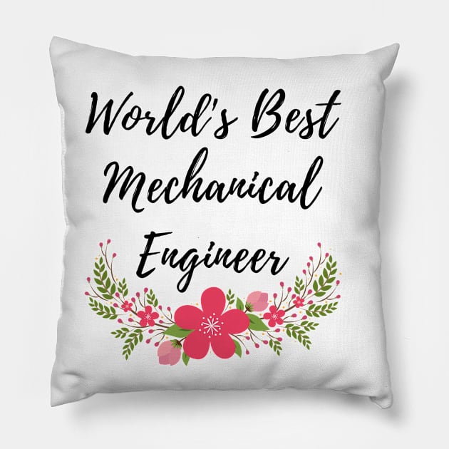 Mechanical engineer Pillow by Mdath