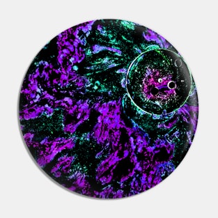 Ball in space (Purple) Pin
