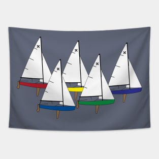 Windmill Sailboat One-Design Class Tapestry