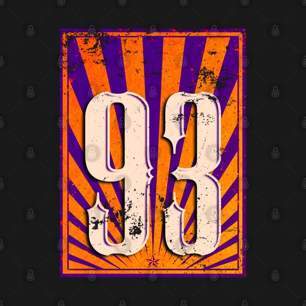 93 Retro Logo Style by Kolovos Comic