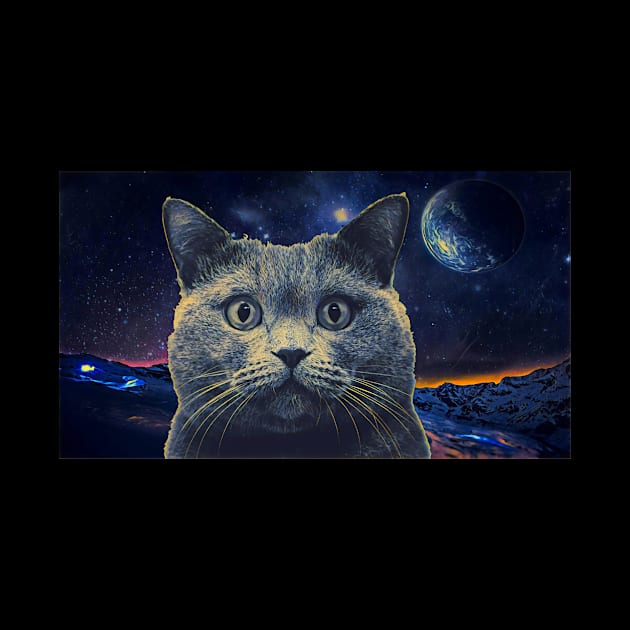 Space cats T-Shirt episode 5 by Serious_cosmic_cats 